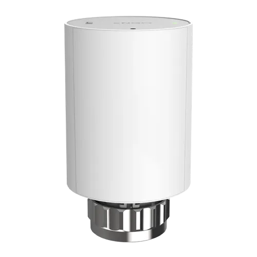 Термостатический радиаторный клапан, M30x1,5 с адаптером клапана RA, с батарейным питанием, белый